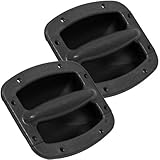 Seismic Audio - SAHDL402-2Pack - Pair of Plastic Recessed Handles for PA/DJ Speaker Cabinets - Replacement Speaker Cabinet Handles