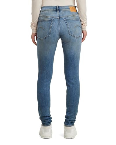 G-STAR Damen 3301 Skinny Jeans, Blau (Vintage Gold Digger D05175-C051-H117), 33W / 30L – Ansicht 2