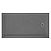 Swanstone SR-3260R-012 Solid Surface Right Hand Drain Shower Base, 60-in L X 32-in H X 4.3125-in H, Night Sky