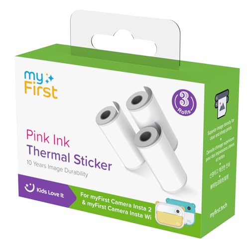 myFirst Camera Insta �V���[�Y�p���M�X�e�b�J�[ (�s���N�C���N�j