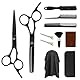 Friseurscheren Set, 6,7 Zoll Professionelles friseurschere set,Haarschere und Ausdünnungsschere set mit Friseurumhang,für Damen, Herren und Kinder,für den Gebrauch zu Hause und im Salon