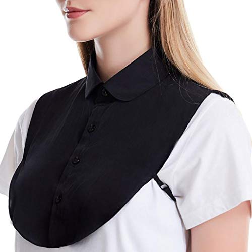 Esquirla 2Pack Elegant Ladies Fake Collar Destacável Camisa Colarinho Dickey Dicky