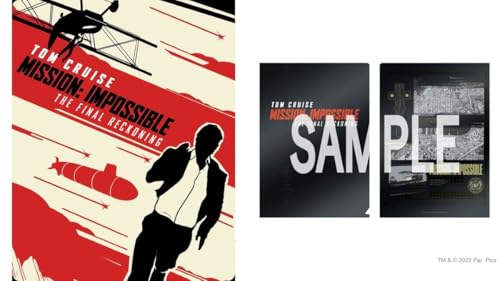 【Amazon.co.jp限定】ミッション：インポッシブル／ファイナル・レコニング　４Ｋ ＵＨＤ＋ブルーレイ セット "Run"スチールブック仕様　オリジナルメタリッククリアファイル付きコレクション(A3ビジュアルシート3枚セット付) [Blu-ray]のサムネイル
