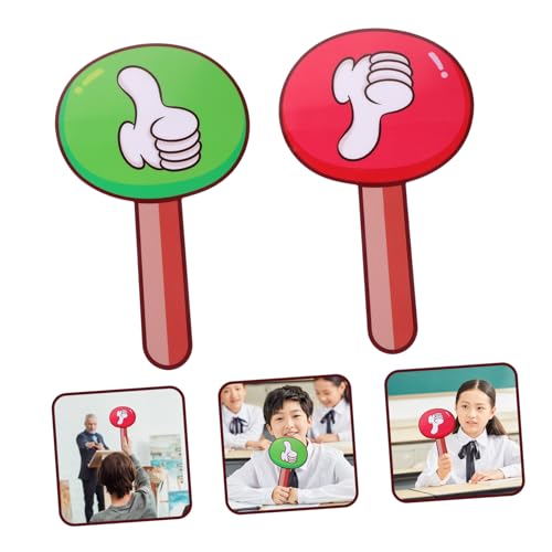 Paddle de votación para aula LALAFINA 2 piezas miniatura 3