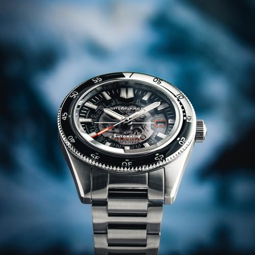 Image of Spinnaker Men's 43mm Fleuss Automatic Watch with Solid Stainless Steel Bracelet SP-5118