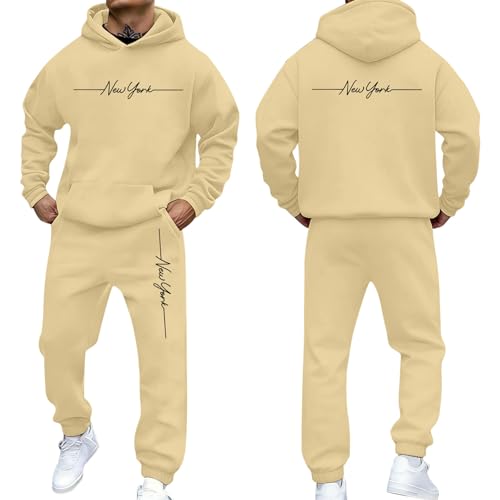 Ensemble survêtement homme jogging sportswear et pantalon sport couleur unie