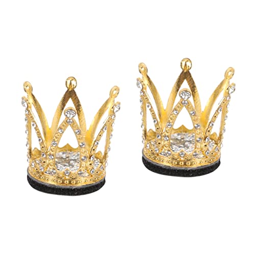 BESPORTBLE-2-Stueck-Krone-Helm-Dekoration-Strass-Dekor-Dekor-Maedchen-Helm-Krone-Motorrad-Helm-Strass-Krone-Helm-Dekoration-Ski-Helm-Dekoration-Krone-Frauen-Helm-Dekoration