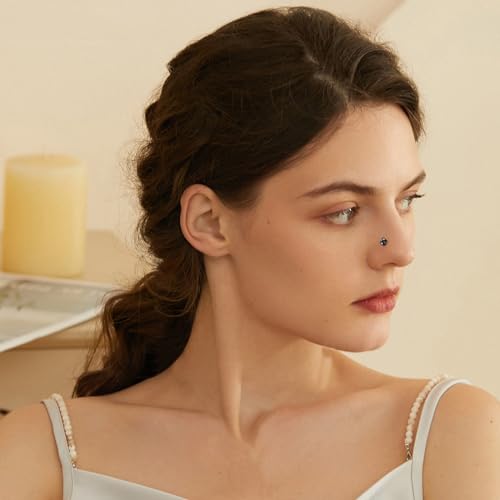 image for ONESING 29 Pcs 20G Nose Rings L Shape Studs & Hoops, Stainless Steel N