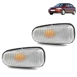 ✅OEM Nummer:1713400 ROBUST 2x Blinker Kotflügel Weiß Links Rechts für Opel Astra 1998-2005 Zafira 1999-2005 1713400
