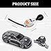 Lyxheth Coolant Tester Accessory, Automotive Professional Antifreeze Densitometer Freezing Testing Tool, Universal Car Accessories Coolant Hydrometer Tester for Winter and Summer
