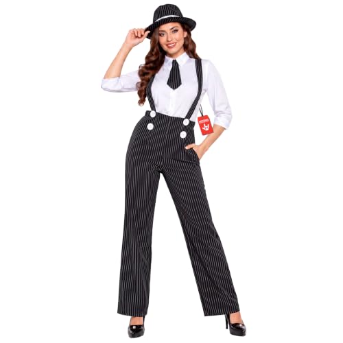 fun shack, Gangster Costume Women, Halloween Costumes for Women, XL by fun shack - Used condition - US$32.15