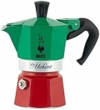 bialetti espresso edelstahl 6 tassen Einbau-Kaffeemaschinen Bialetti Espressokocher-5650 Grün,Rot,Weiß One Size