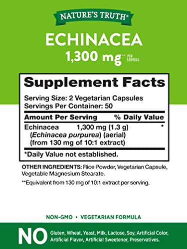 Nature'S Truth 445452 Echinacea Extract Capsules thumb #1