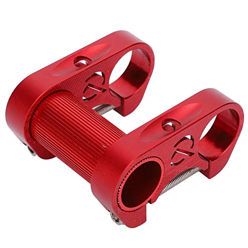 Oreilet Folding Bike Stem, 25.4Mm Bike Stem, Bicycle Double Stem, For Bike Repair Shop Bicycle Wear‑Resistant Easy To Install(Red) #TOP3