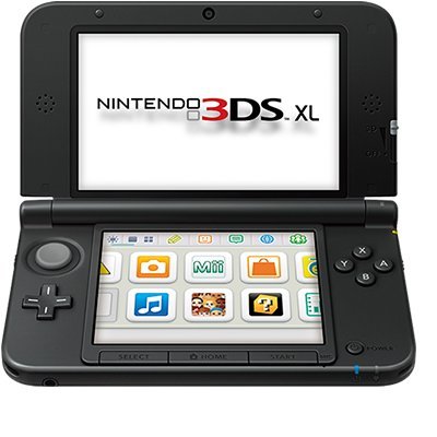 Nintendo 3DS XL Black/Black – Nintendo 3DS XL (US Version, ithal