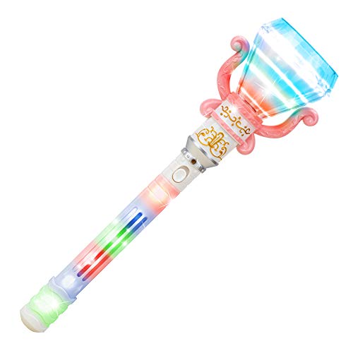 Light Up Spinning Diamond Wand For Kids In Gift Box, Rotating Led Toy For Girls And Boys, Magic Princess Sensory Toys, Suitable For Autistic Children, Best Pretend Play Birthday Gift 3, 4, 5, 6, 7 #TOP6