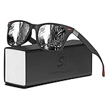 MARCO DE ALTA CALIDAD. Hecho de metal de alta calidad para el máximo rendimiento, comodidad, durabilidad. El diseño de gafas de sol retro clásicas polarizadas de SUNMEET mantiene su herencia clásica al tiempo que agrega algunos elementos con estilo. La almohadilla suave para la nariz no le dará un peso pesado y no será fácil de deslizar cuando toque la superficie de la piel durante mucho tiempo. Las gafas son perfectas para todas las ocasiones y adecuadas para todas las actividades al aire libre