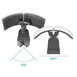 Miratic Podwójny Naświetlacz LED - 2x20W - 2x1600lm Barwa Ciepła Biel 3000K Oświetlenie Zewnętrzne Ogród Podjazd Garaż Wysoka Odporność na Warunki Atmosferyczne IP65 IK10 (bez czujnika ruchu)