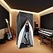 Portable Vocal Booth - Studio Grade Echo-Free Recording Booth for Voiceover, Podcast & Singing, Home Studio/Sound Isolation Booth & Travel Bag, Black