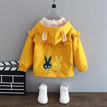 Overgangsjas voor kinderen, meisjes, winddichte mantel