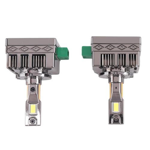 Evzvwruak D3S LED Lampe Xenonbulb Ersatz Kühlkörper aus Aluminium + Heatpipe + Gehäuse verzinkt