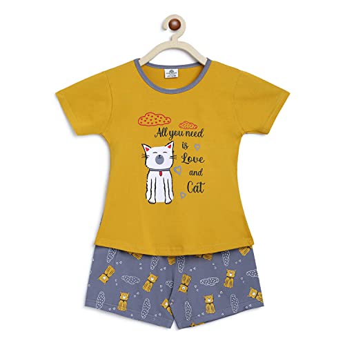 Image of HOMEGROWN Girls Cotton Nightsuits