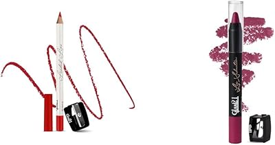 21 Lip Liner For Clean Contoured Lip Creamy, 02 Red Vegas Lip Seduction Non- Transfer Crayon Lipstick| Lightweight & Longlasting|Creamy Matte Formula - 2.8gm| French Wine| 22