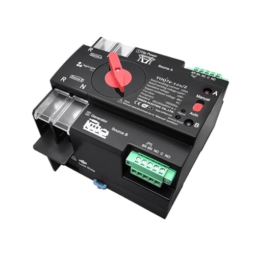 Inverseur automatique 2P 63A pour basculer facilement du secteur au groupe électrogène