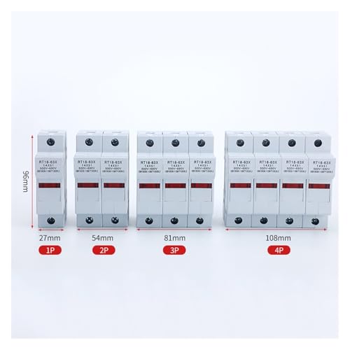 Base de fusible RT18-63X-3P stop surcharges électriques 500V 690V