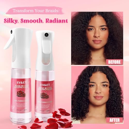 Spray Hidratante Natural para Cabello y Cuero Cabelludo de 10 oz miniatura 4