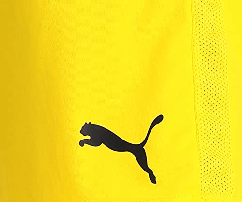 Image of PUMA Mens teamGOAL 23 knit Shorts, Cyber Yellow, 2XL (70426207)