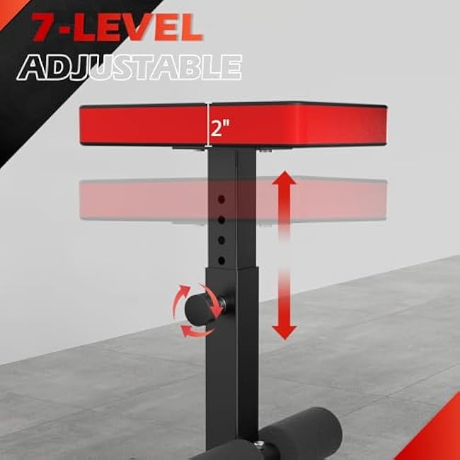 2-in-1 Upgrade Bicep Tricep Curl Machine with Foot Pedal and Adjustable Seat, Plate Loaded Preacher Curl Bench Seated Arm Isolated, Bicep Curl and Triceps Extension Machine for Home Gym Workout