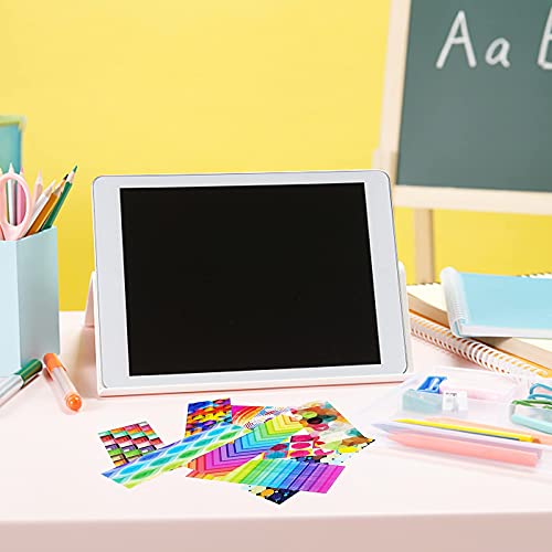 Paper Bookmarks For Kids,160Pcs Colored Bookmarks Laminated Book Markers Reading Bookmarks Creative Optical Bookmarks For Stationery Supply #TOP5