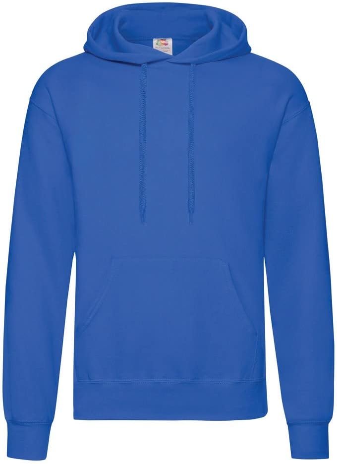 Fruit of the Loom Men's Hooded Pullover Sweatshirt, Light Blue, X-Large (Brand Size: 56/58)