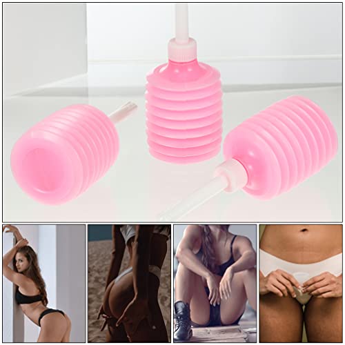 Yardwe 10Pcs 200Ml Anal Ducha Enema Enema Lâmpada Vaginal Ducha Enema Limpador Vagina Lavagem Ferram