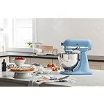 KitchenAid Artisan Series 5 Quart Tilt Head Stand Mixer with Pouring Shield KSM150PS, Blue Velvet - Image 3