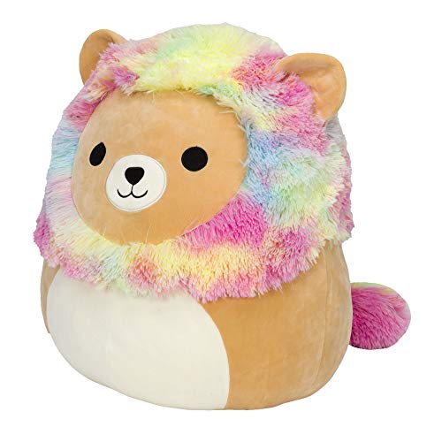 Squishmallows Official Kellytoy Plush 8" Leonard The Rainbow Mane Lion - Ultrasoft Stuffed Animal Plush Toy #TOP1