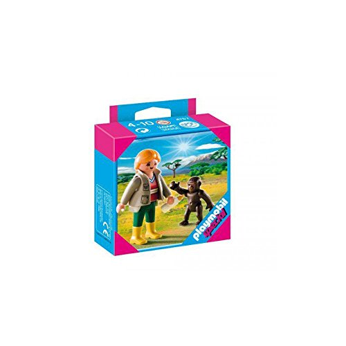 Preisvergleich Produktbild PLAYMOBIL 4757 Tierpflegerin mit Gorilla-Baby