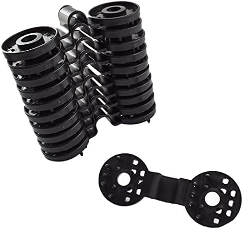 24PCS Shade Cloth Plastic Clips Black Shading Net Fixed Round Clip image 5