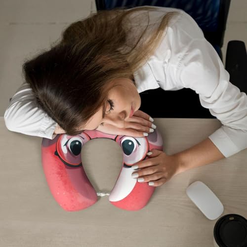 Almohada memory foam para viaje tamaño 30x25 cm miniatura 7