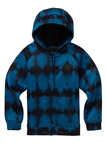 Burton Kids Crown Bonded Full Zip Hoodie, Blowout Stripe, 3T