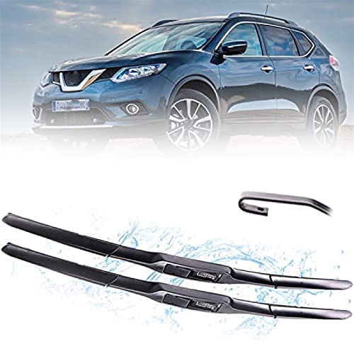 Essuie-glace Nissan X-Trail 2013-2021 avant en kit de 26 et 17 pouces