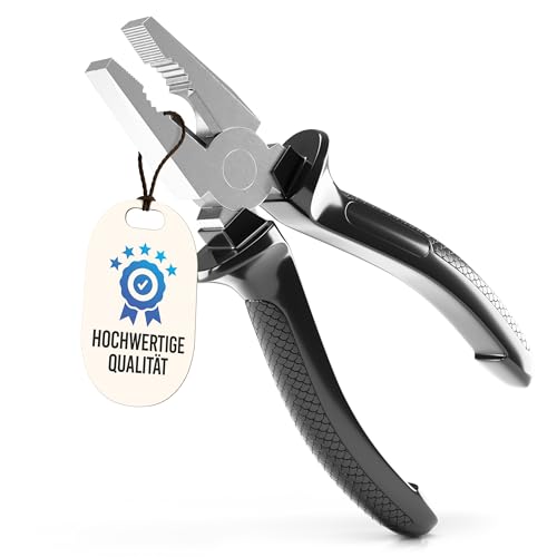 Kombizange Robuste & vielseitige Universalzange für Profis & Heimwerker | 160 mm | 218 g | Ideal für Werkstatt Bastelprojekte & Haushalt | Pliers
