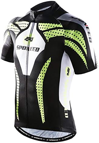 sponeed Men Cycle Outfit Set Bicycle Jersey Road Biker Shorts Trianthlon Cycling Gear Shirts - Image 2
