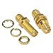 Boobrie SMA Socket Connector SMA Female Bulkhead Connector SMA Panel Chassis Mount Connector SMA Female to Female Barrel Adapter Antenna Jack Adapter for Wireless LAN Device Coax Cable,etc Pack of 10