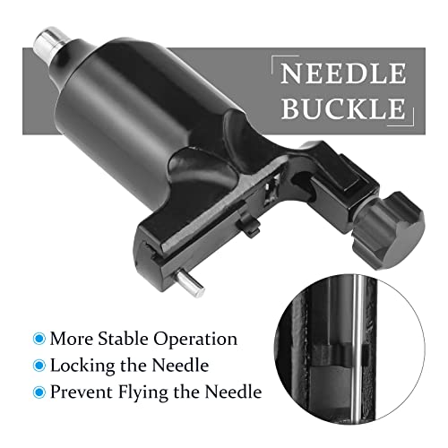 Rotary Tattoo Motor Gun Kit, Atomus Tattoo Liner & Shader With Rca Cable Tattoo Machines Supplies And Accessories Aluminium Alloy For Tattoo Beginners Or Artists #TOP2