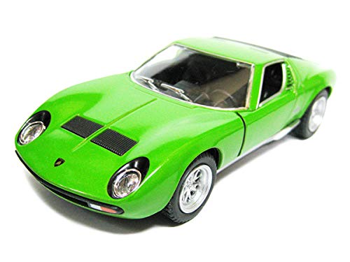 Amazon.co.jp: 1971 Lamborghini Miura/Green P400 Mini Car (1/34