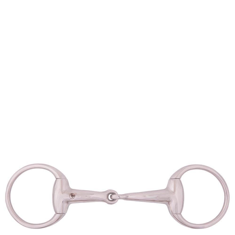 Mors olive articulé BR 18 mm canon doux taille 12.5 sans pincement