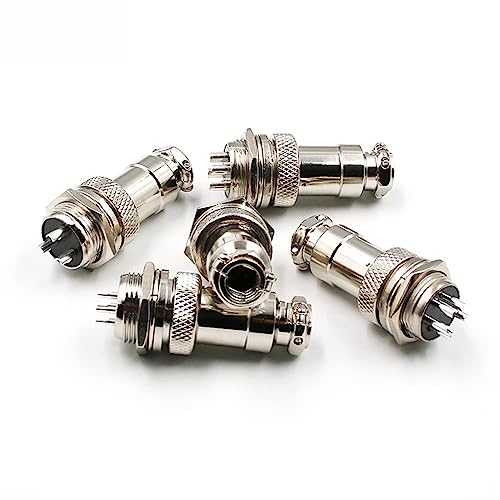 Conector de aviación GX16 para solucionar cortes de señal en cables 4