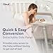 Cloud Baby Bedside Bassinet, Bed Crib for Infant and Newborn, Portable Sleeper for Co-Sleeping, Includes Hanging Figurine and Music - for Girls and Boys, Unisex